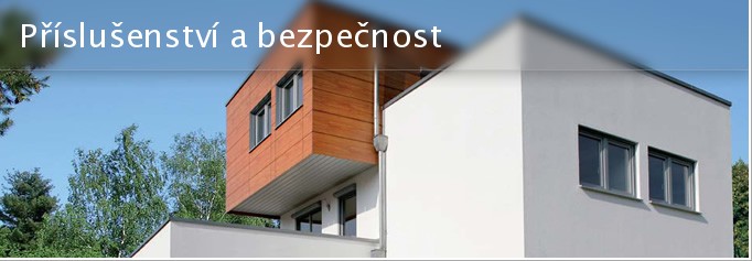 Příslušenství a bezpečnost